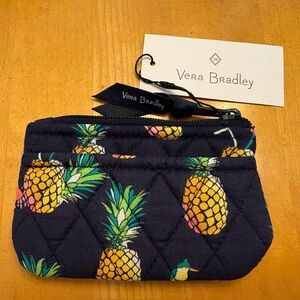 Vera Bradley Pineapple Quilted Coin Purse